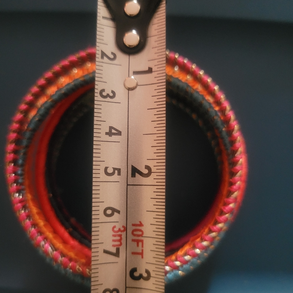 8 Colorful Wrapped Bangles - Picture 3 of 3